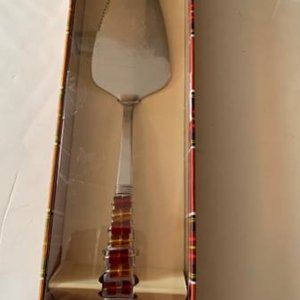 NIB Wild Eye Designs 10.5" Cake Server with Jeweled Handle
